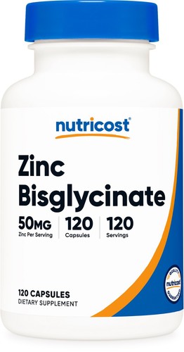 Nutricost zinco bisglicinato - nutricost,
