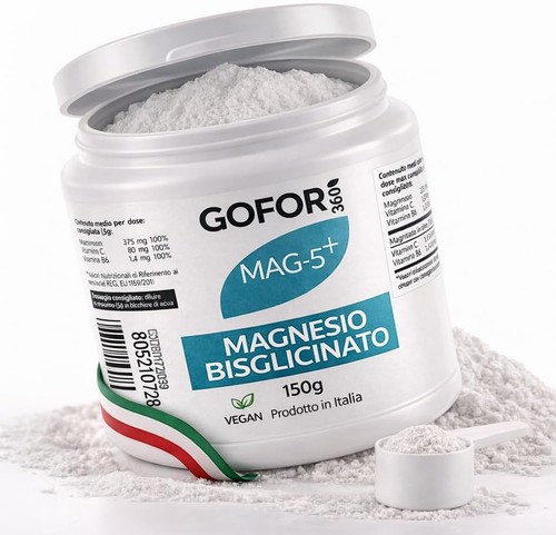 Gofor360 mag magnesio - mag, 5+