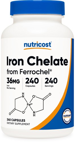 Nutricost ferro chelato come - chelato,,