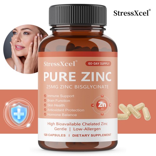 Integratore zinco puro 25mg - zinco,